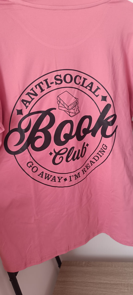 T-shirt rose book club